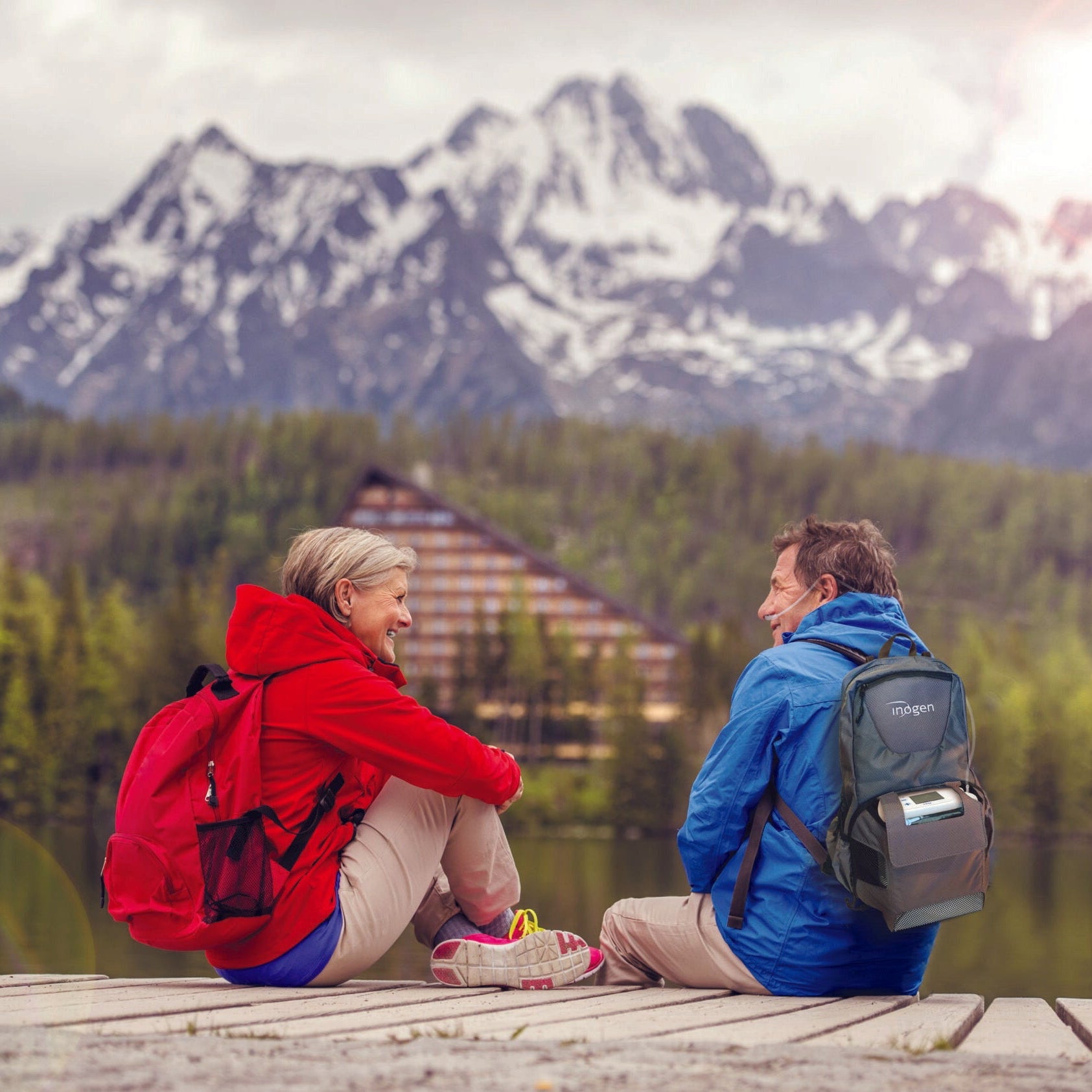 Inogen One G5 & Rove 6 Backpack – Comfortable, Hands-Free Mobility