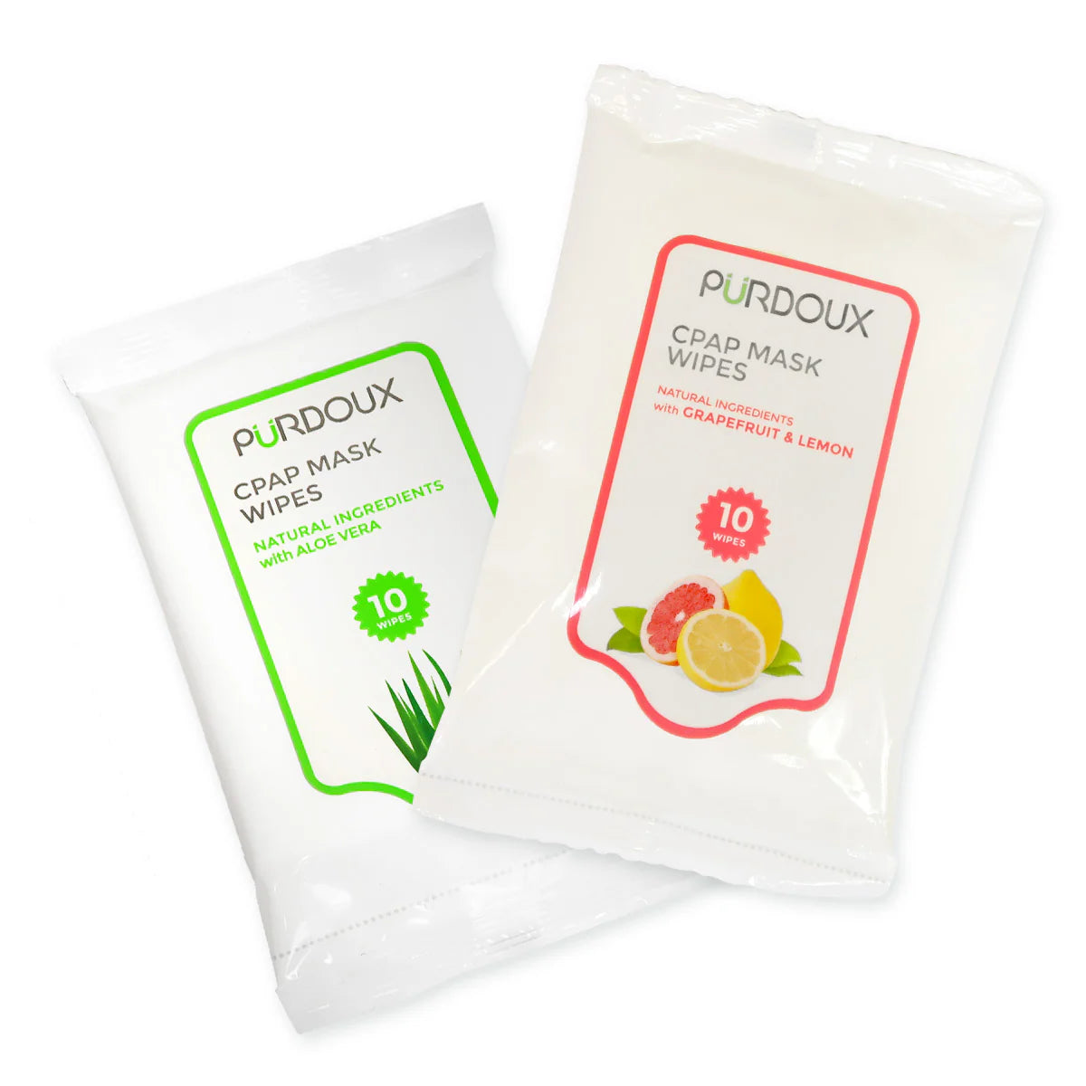 PÜRDOUX Travel CPAP Mask Wipes