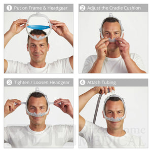 how to put an airfit n30i cpap mask