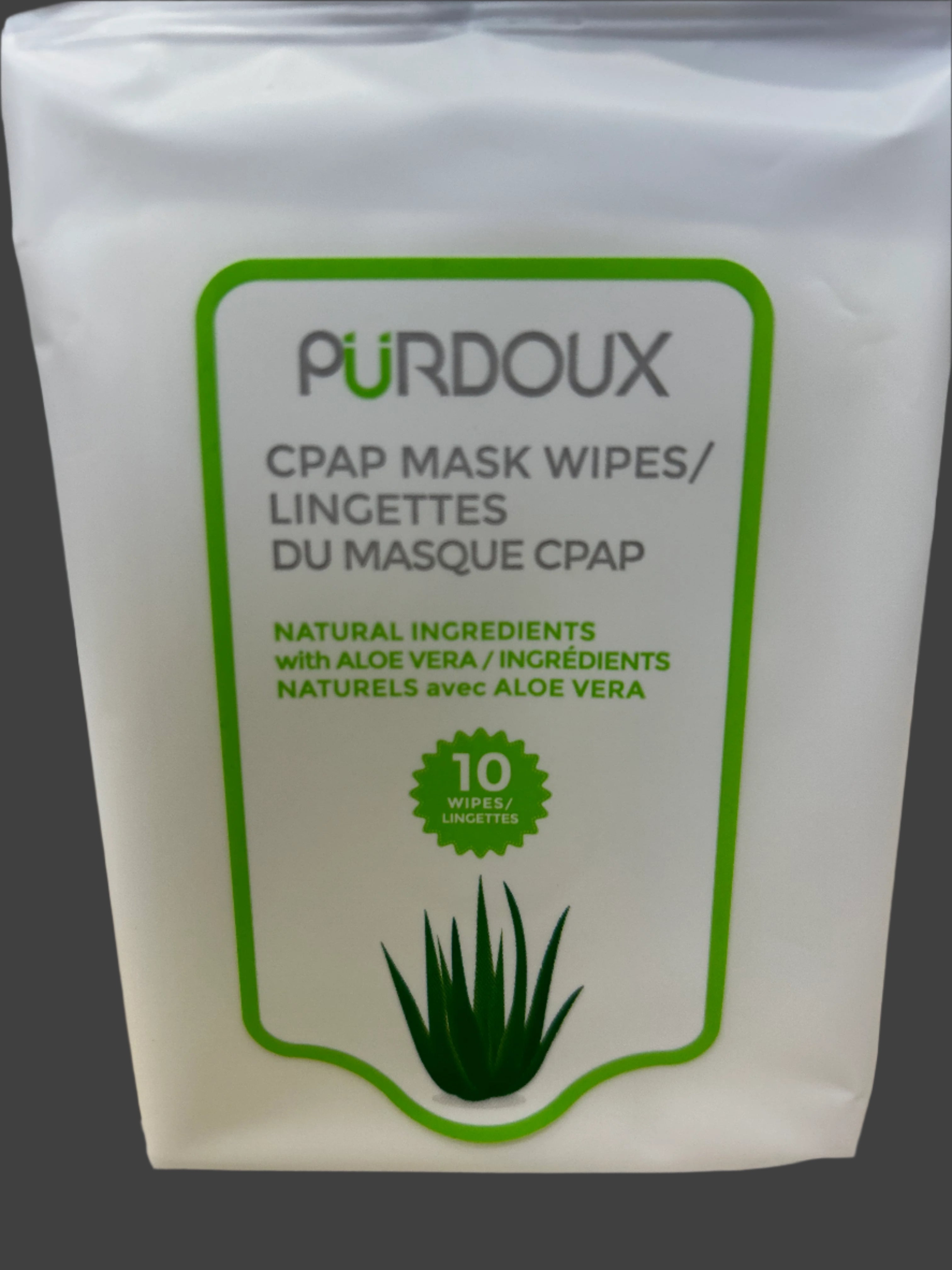 PÜRDOUX Travel CPAP Mask Wipes